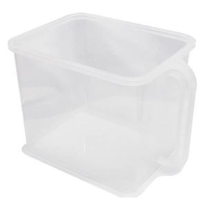 (まとめ) 吊り戸棚 収納ケース/つり戸棚ストッカー 【ワイド 幅22cm】 大きな取っ手付き 【×12個セット】