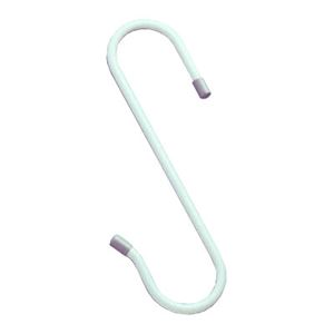 (まとめ) S字フック/洗濯物干し金具 【長さ(約)：20cm 2本入】 小物掛け 積水 【×24個セット】