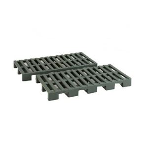 (まとめ) クリーンパレット/高床式 プラスチック製すのこ 【2台入り】 軽量 結露防止 カビ防止 『Belca』【×8個セット】