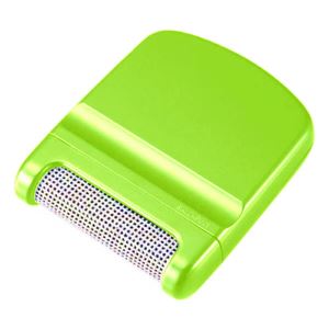 (まとめ) 毛玉取り器/毛玉クリーナー 【グリーン】 電池不要 軽量・コンパクト 【×30個セット】