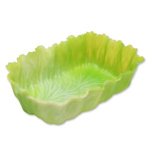 (まとめ) ベジカップ/お弁当カップ 【角L G-レタス 3個入】 抗菌効果 おかずカップ お弁当グッズ 【×64個セット】