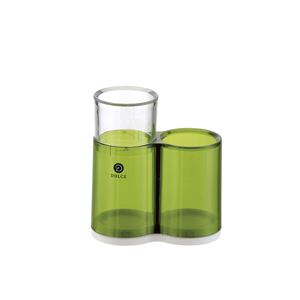 (まとめ) カトラリースタンド/箸立て 【グリーン】 幅12×奥行き6×高さ13cm キッチン用品 ドルチェ 【×30個セット】