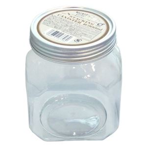 (まとめ) スタッキングキャニスター/保存容器 【約900ml】 プラスチック製 キッチン用品 【×48個セット】