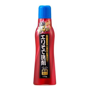 (まとめ) エリそで洗剤/部分洗い洗剤 【徳用 175g】 スティックタイプ 浸透力1.4倍 酵素配合 洗濯洗剤 【×60個セット】