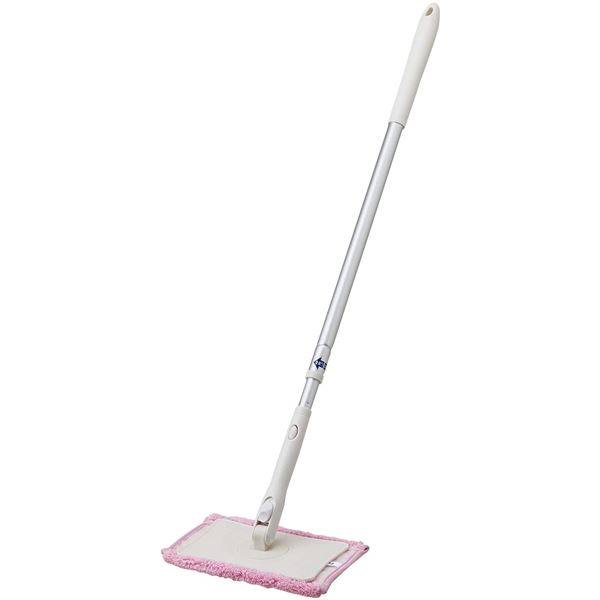 伸縮吸水ワイパー/お風呂掃除用品 【全長、約77〜118cm】 モップ糸：抗菌・防臭加工 風呂壁・天井掃除 ユニットバスボンくん