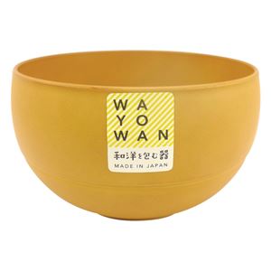 (まとめ) お椀/汁椀 【まる メープル 中】 日本製 キッチン用品 『WAYOWAN』 【120個セット】