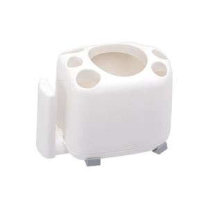 （まとめ）鏡 卓上 歯ブラシスタンド B-331 【48個セット】