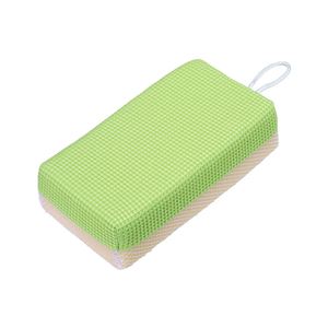 (まとめ) 激落ちバスクリーナー/バススポンジ 【マイクロ＆ネット】 吊り下げ紐つき 風呂掃除 【60個セット】