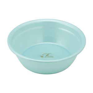 (まとめ) 風呂桶/湯おけ 【ブルー】 容量:3.1L 軽量 バス用品 『Florist』 【24個セット】