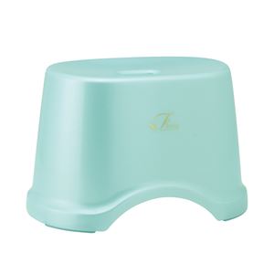 (まとめ) 風呂椅子/バスチェア 【高さ22cm ブルー】 コンパクトサイズ 底ゴム付き バス用品 『Florist』 【12個セット】