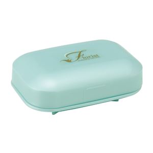 （まとめ）レック フローリスト FO石けん箱 ブルー B-964 （石けんケース） 【48個セット】