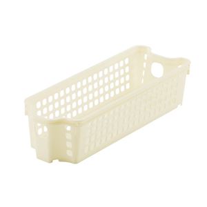 （まとめ）スタックカーゴ スリム ミニ アイボリー 浅型 F2528 【120個セット】