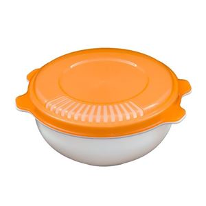 電子レンジで調理/調理器具 【半熟玉子風】 オレンジ 容量(約):400ml 【60個セット】