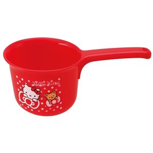 (まとめ) ハンドペール/片手桶 【子供用】 バス用品 『ハローキティ くまとリボン』 【60個セット】
