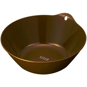 (まとめ) 抗菌 風呂桶/湯おけ 【ブラウン】 銀イオン配合 バス用品 『LIALO リアロ』 【50個セット】