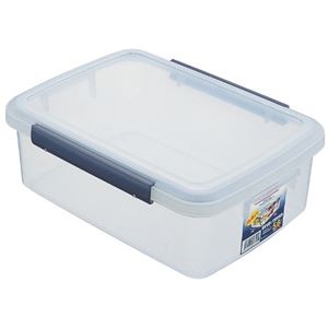 (まとめ) 保存容器/キッチンボックス 【5.6L】 プラスチック製 パッキン付き ユニックス ウィル 【36個セット】