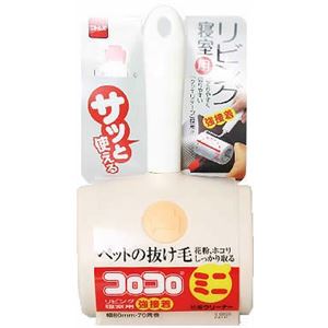 コロコロ ミニ 粘着クリーナー 【リビング・寝室用】 約幅80mm×70周巻き ニトムズ 〔玄関 ベッドルーム〕