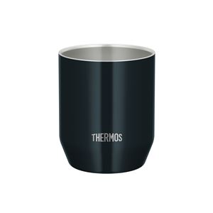 【12個セット】 サーモス/THERMOS 真空断熱 ステンレス カップ 【360ml ブラック】 魔法びん構造 保温 保冷対応 〔コーヒー〕