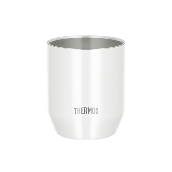 【サーモス/THERMOS】 真空断熱 ステンレス カップ 【360ml ホワイト】 魔法びん構造 保温 保冷対応 〔お茶 コーヒー〕