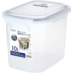 フードストッカー 保存容器 約幅22cm 容量約10L 大容量 大型 4点ロック 密封 密閉 抗菌 スマートロック ジャンボケース 10.0