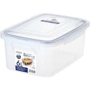 フードストッカー 保存容器 約幅22.2cm 容量約6L 大容量 大型 4点ロック 密封 密閉 抗菌 スマートロック ジャンボケース 6.0
