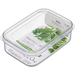 【2個セット】 岩崎工業 マイクロクリア フードケース ナチュラル NN S 620ml A-073 (保存容器)