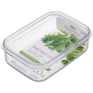 【2個セット】 岩崎工業 マイクロクリア フードケース ナチュラル NN M 920ml A-074 (保存容器)