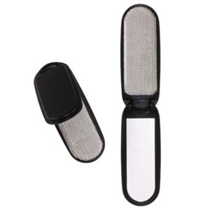 【2個セット】 洋服ブラシ クリーンブラシミラー付 (スーツ ブラシ)