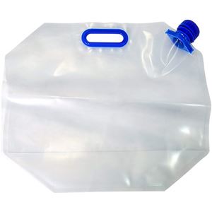 【2個セット】 プラテック 折りたたみ水タンク 10L PW-10水タンク
