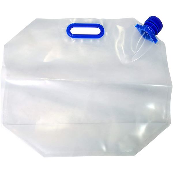 【2個セット】 プラテック 折りたたみ水タンク 10L PW-10水タンク