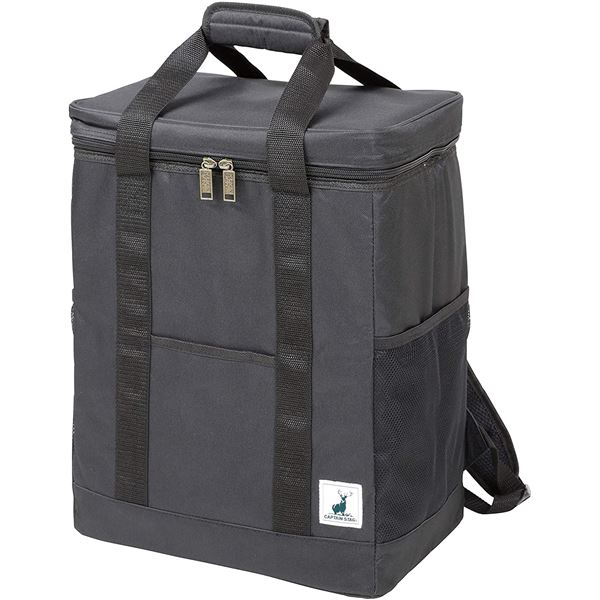 【2個セット】 CAPTAIN STAG リュック型クーラーバッグ 30L ブラック UE-622