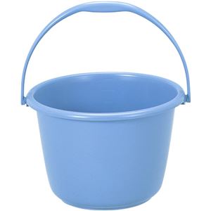 【10個セット】 新輝合成 ニューセレクトバケツ 7.5L ブルー W-8