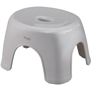 【3個セット】 アスベル Emeal エミール 風呂椅子 座面高さ20cm グレー