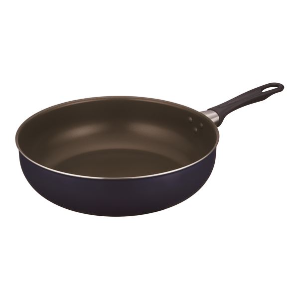 サーモス デュラブル 炒め鍋 30cm ネイビー KFI-030D