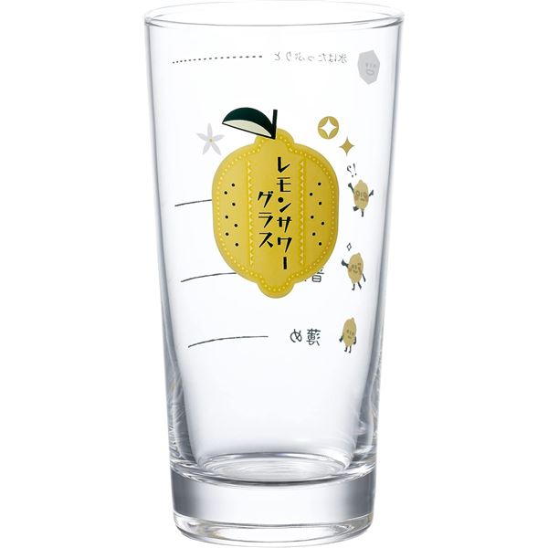 【2個セット】 東洋佐々木ガラス レモンサワーグラス（目安つき） 435ml 00535-J424