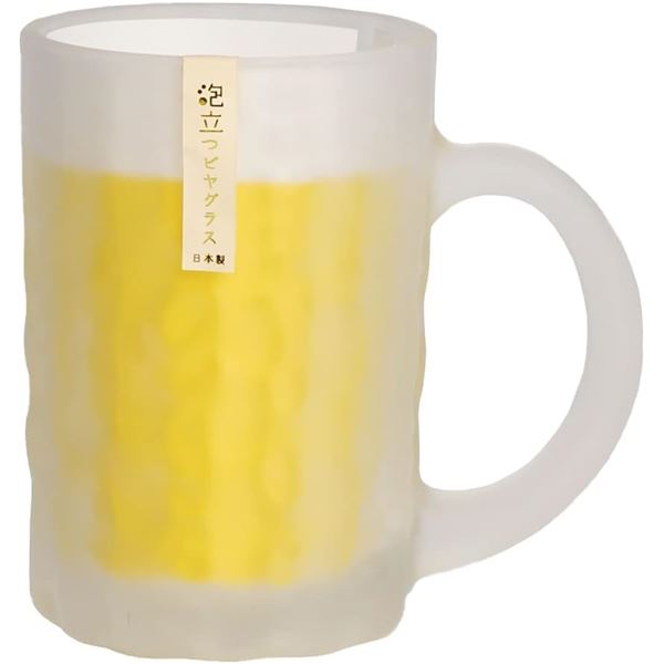 東洋佐々木ガラス 泡立つビヤグラス ジョッキ 425ml P-26353-600-JAN-P