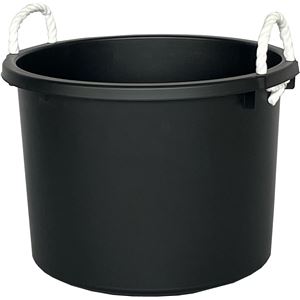 【2個セット】 平和工業 万能容器 45L ブラック