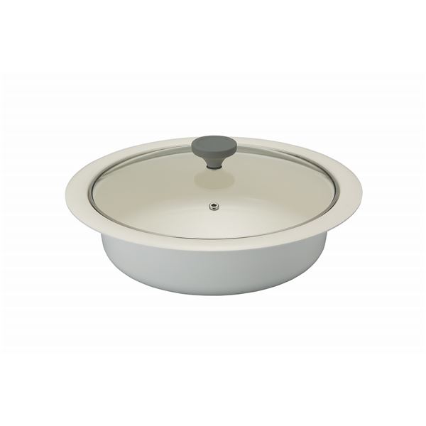 シービージャパン COPAN 年中使える卓上鍋 24cm グレー