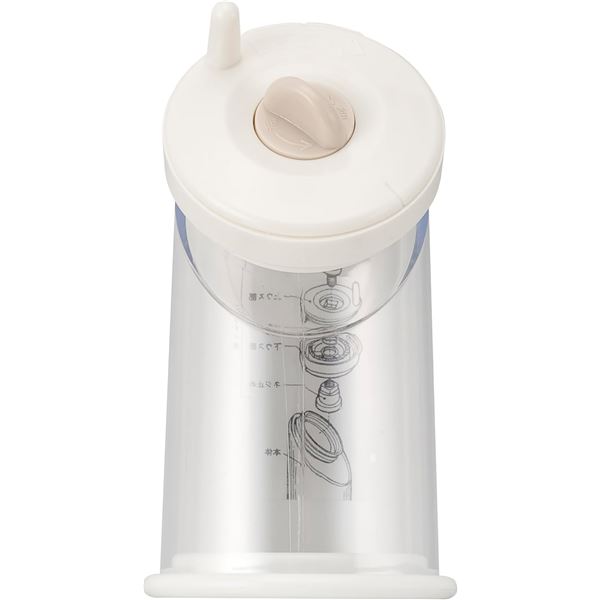 【3個セット】 貝印 Kai Kitchen 卓上ごますり器 ホワイト DH-8055