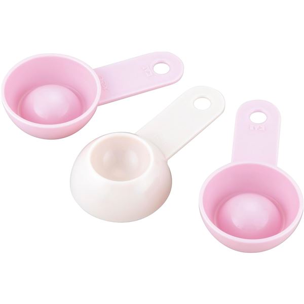 【5個セット】 貝印 Kai Kitchen 調味料ストッカーに入れられる計量スプーン 3個セット DH-8124