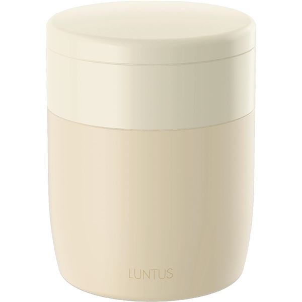 アスベル ランタス ステンレス保温・保冷スープボトル(M) 300ml ミルクベージュ 3218