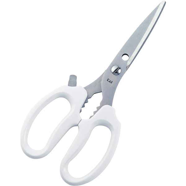 【2個セット】 貝印 Kai Kitchen キッチンバサミ （フタ起こし・オープナー付き） DH-8001