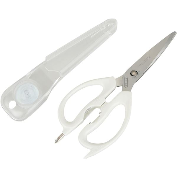 貝印 Kai Kitchen 多機能 キッチンバサミ（マグネットケース付き） DH-8006