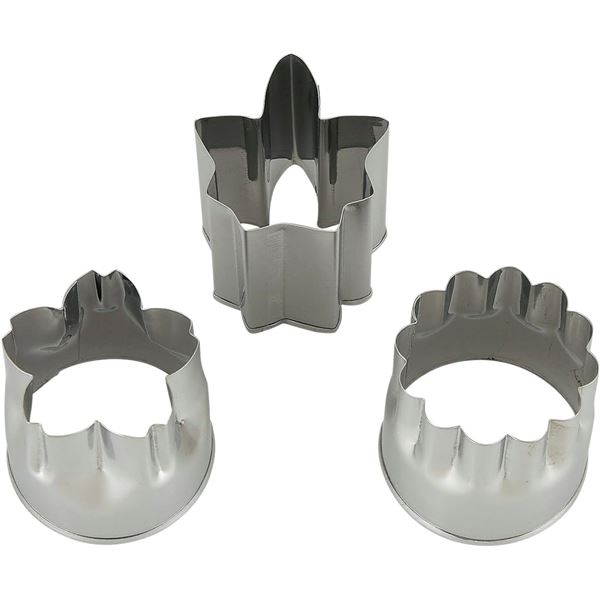 【5個セット】 貝印 Kai Kitchen ステンレス 野菜抜き型 （花） 3個組 DH-8058