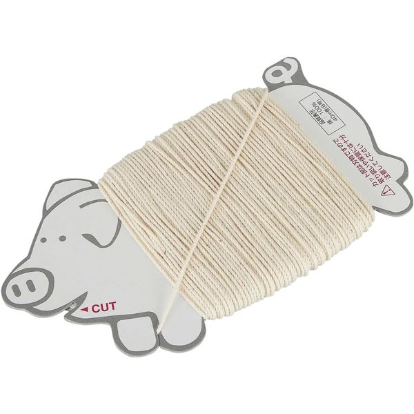 【5個セット】 貝印 Kai Kitchen 料理糸（8号） 40m巻 DH-8207