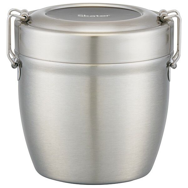 スケーター 抗菌真空ステンレス丼ランチジャー 800ml 2段 ベーシック STLBD8AG