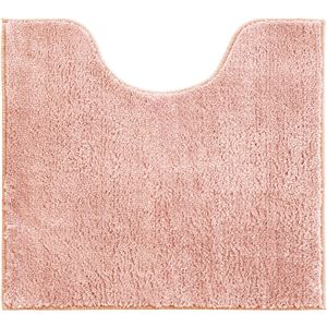 【2個セット】 ルックス コクーン トイレマット 55×60cm ピンク