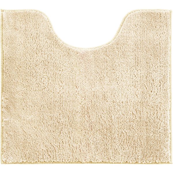 【2個セット】 ルックス コクーン トイレマット 55×60cm ベージュ