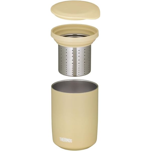 サーモス 真空断熱ティータンブラー 500ml サンドベージュ JTB-500FI