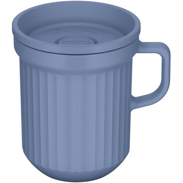 サーモス スープマグ 320ml フォギーブルー DJU-320